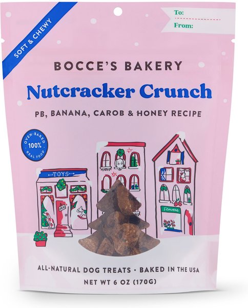 Bocces Biscuit Nutcracker Crunch 6oz Bocces Biscuit Nutcracker Crunch 6oz