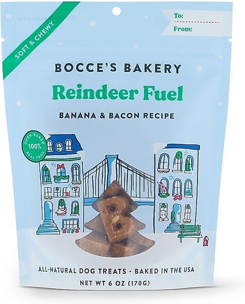 Bocce's Bakery Reindeer Fuel Soft & Chewy Treats Bocce's Bakery Reindeer Fuel Soft & Chewy Treats