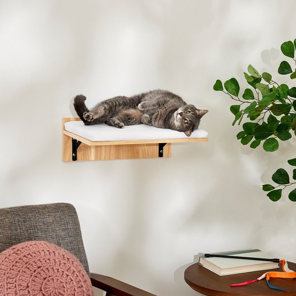 TRIXIE Bed Wall Mounted Cat Shelf, White