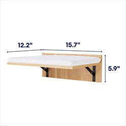 Frisco Cushioned Wall Mounted Cat Wall Shelf slide 2 of 6