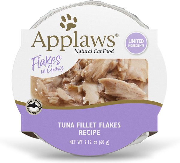 Applaws Tuna Flakes in Gravy Wet Cat Food, 2.12-oz, case of 18 slide 1 of 7