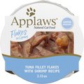 Applaws Tuna Flakes with Shrimp in Gravy Wet Cat Food, 2.12-oz, case of 18