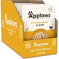 Applaws Chicken Bits in Broth Wet Cat Food, 2.47-oz, case of 12