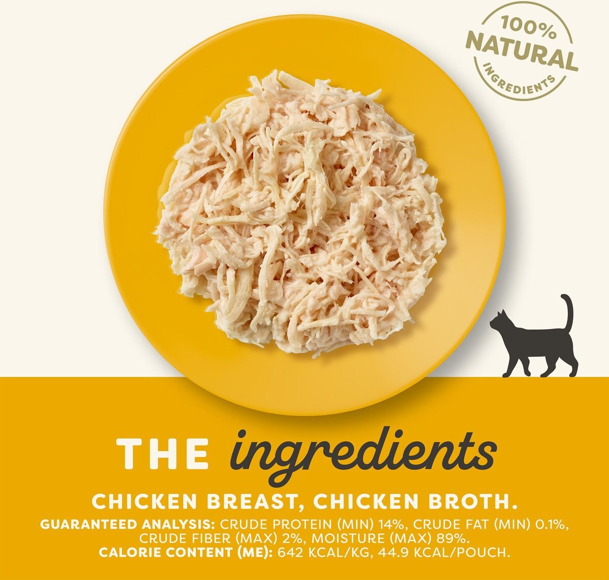 Natural Balance Split Cup Chicken & Sweet Potato Limited Ingredient Pate in Broth Wet Cat Food, 2.6-oz cup, case of 10