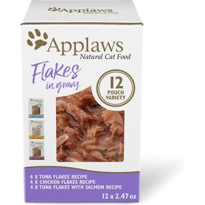 Applaws Gravy Variety Pack Wet Cat Food, 2.47-oz, case of 12