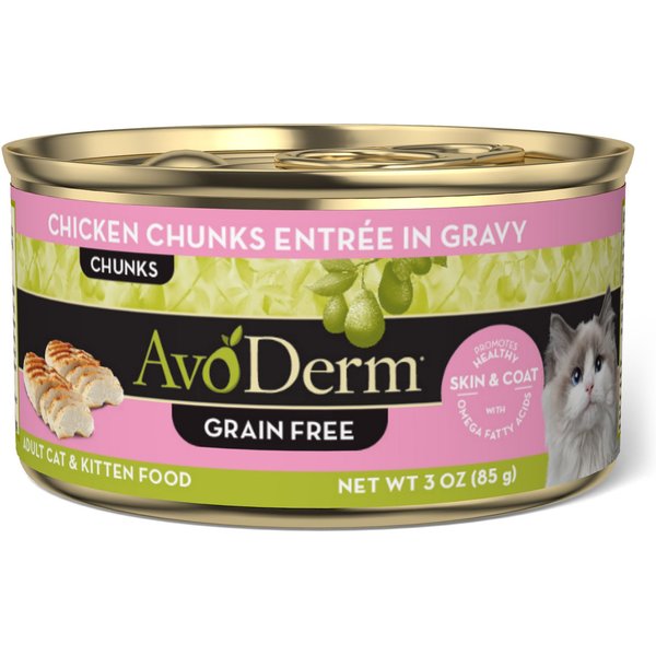 AvoDerm Natural Grain-Free Chicken & Vegetable Stew Recipe Adult & Puppy Canned Dog Food