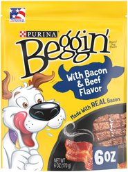 Beggin' Strips Beef & Bacon Flavor Dog Treats, 6-oz