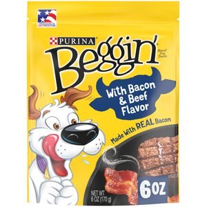 Beggin' Strips Beef & Bacon Flavor Dog Treats, 6-oz