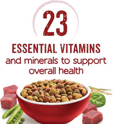 Show full view: Purina Beneful Originals with Farm-Raised Beef Real Meat Dog Food, 31.1-lb bag slide 5 of 12