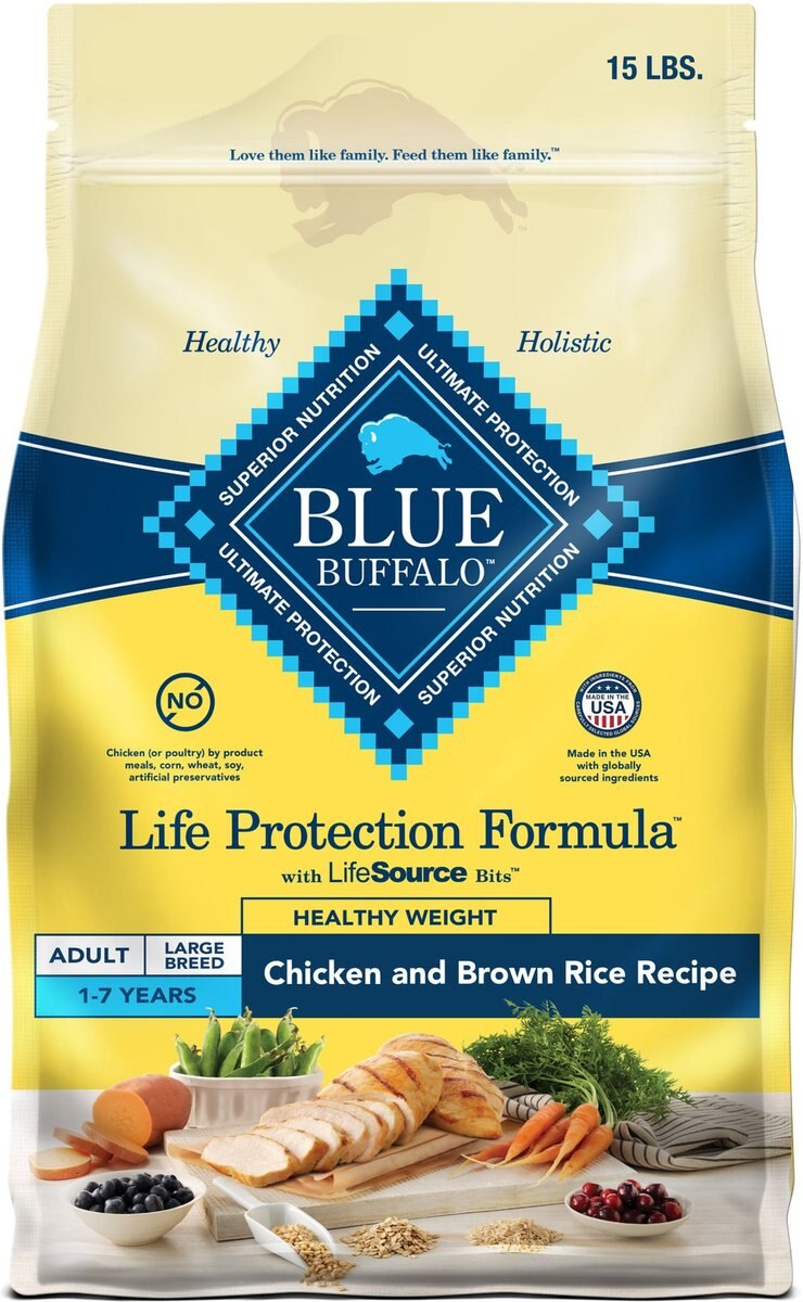 BLUE BUFFALO Life Protection Formula Healthy Weight Adult Chicken