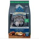 Blue Buffalo Wilderness Chicken Recipe Adult High-Protein Grain-Free Dry Dog Food, 24-lb bag