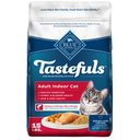 Blue Buffalo Tastefuls Salmon & Brown Rice Recipe Adult Indoor Dry Cat Food, 15-lb bag