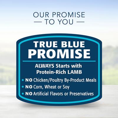 Show full view: Blue Buffalo Life Protection Formula Puppy Lamb & Oatmeal Recipe Dry Dog Food, 6-lb bag slide 9 of 12