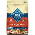 Blue Buffalo Life Protection Formula Large Breed Senior Chicken & Brown Rice Recipe Dry Dog Food, 30-lb bag