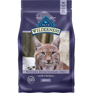 Blue Buffalo Wilderness Chicken Recipe Grain-Free Dry Cat Food, 6-lb bag