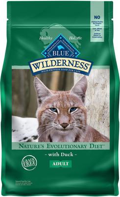 Discontinued - BLUE BUFFALO Wilderness Duck Recipe Grain-Free Dry Cat Food, 2-lb  bag - Chewy.com