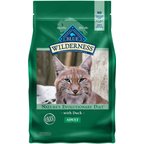 Blue Buffalo Wilderness Duck Recipe Grain-Free Dry Cat Food, 5-lb bag