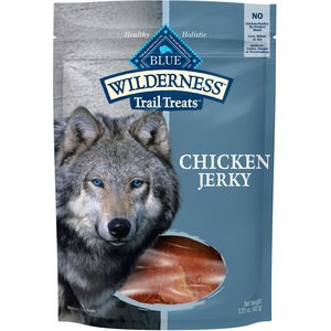 BLUE BUFFALO Wilderness Trail Treats Chicken Jerky Grain-Free Dog ...