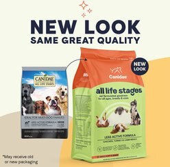 CANIDAE All Life Stages Less Active Chicken, Turkey, & Lamb Meal Formula Dry Dog Food, 5-lb bag slide 2 of 8