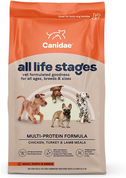 CANIDAE All Life Stages Chicken Turkey Lamb Formula Dry Dog Food 5 lb bag Chewy