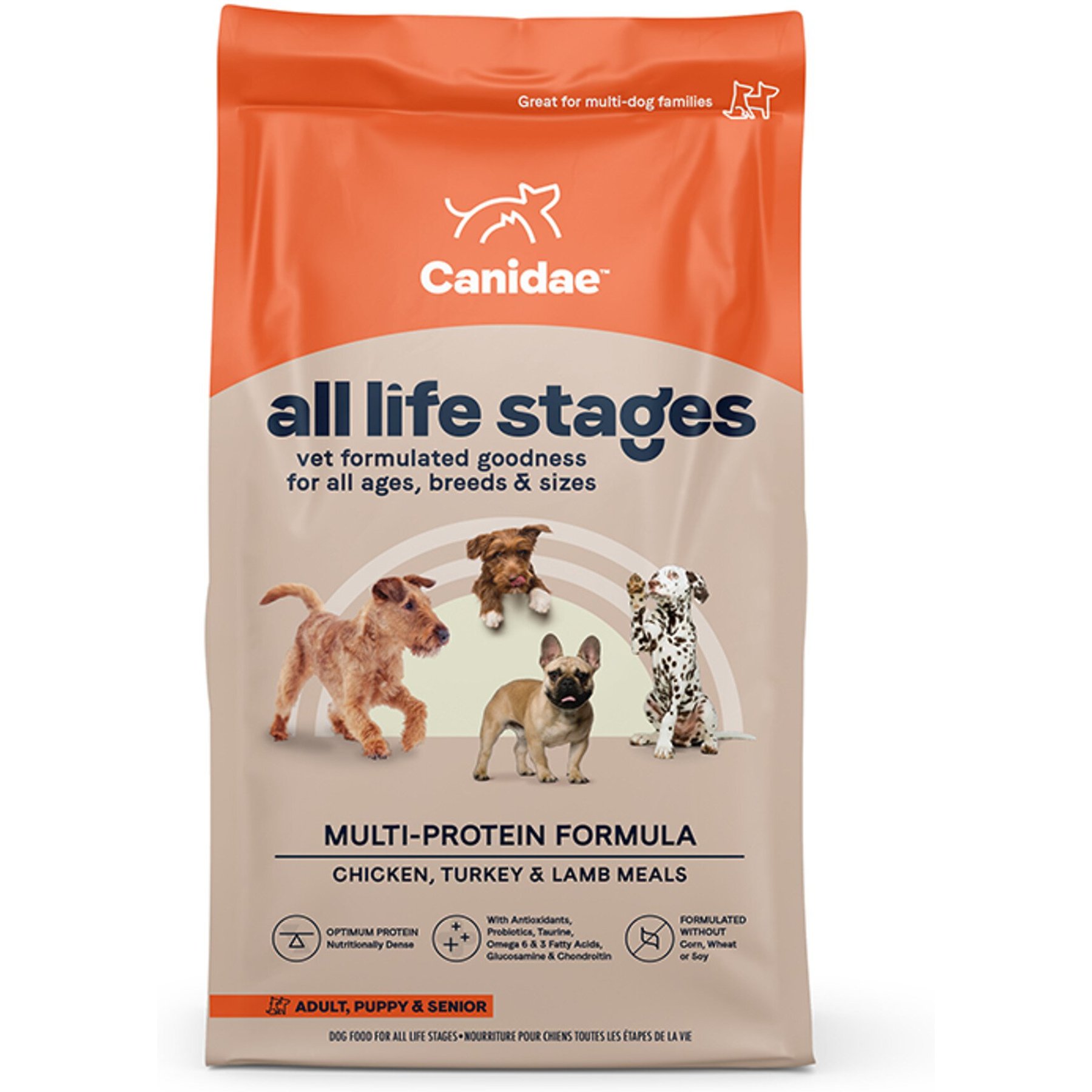 CANIDAE All Life Stages Chicken, Turkey & Lamb Formula Dry Dog Food