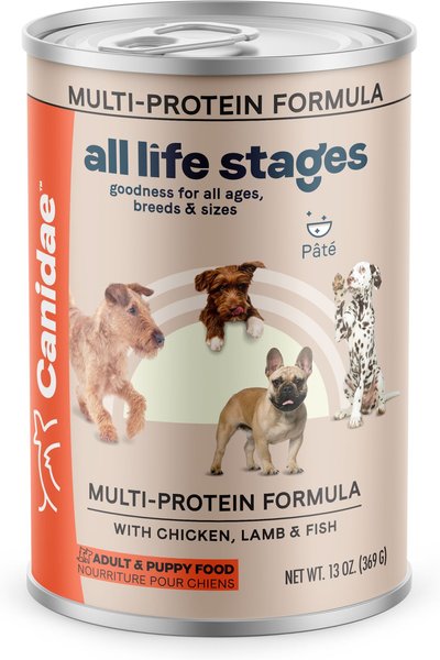 CANIDAE All Life Stages Chicken, Lamb & Fish Formula Canned Dog Food, 13-oz, case of 12 slide 1 of 8