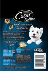 Cesar Softies Grilled Chicken Flavor Dog Treats, 6.7-oz bag slide 2 of 9