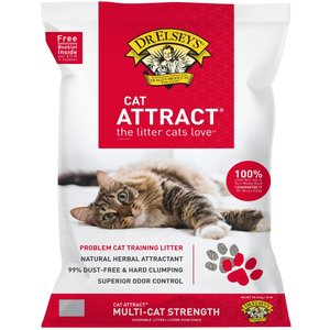 Dr. Elsey's Cat Attract Clumping Clay Cat Litter, 40-lb bag