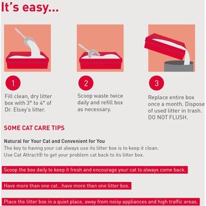 Dr. Elsey's Precious Cat Attract Unscented Clumping Clay Cat Litter, 40-lb bag