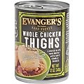 Evanger's Grain-Free Hand Packed Whole Chicken Thighs Canned Dog Food, 12-oz, case of 12
