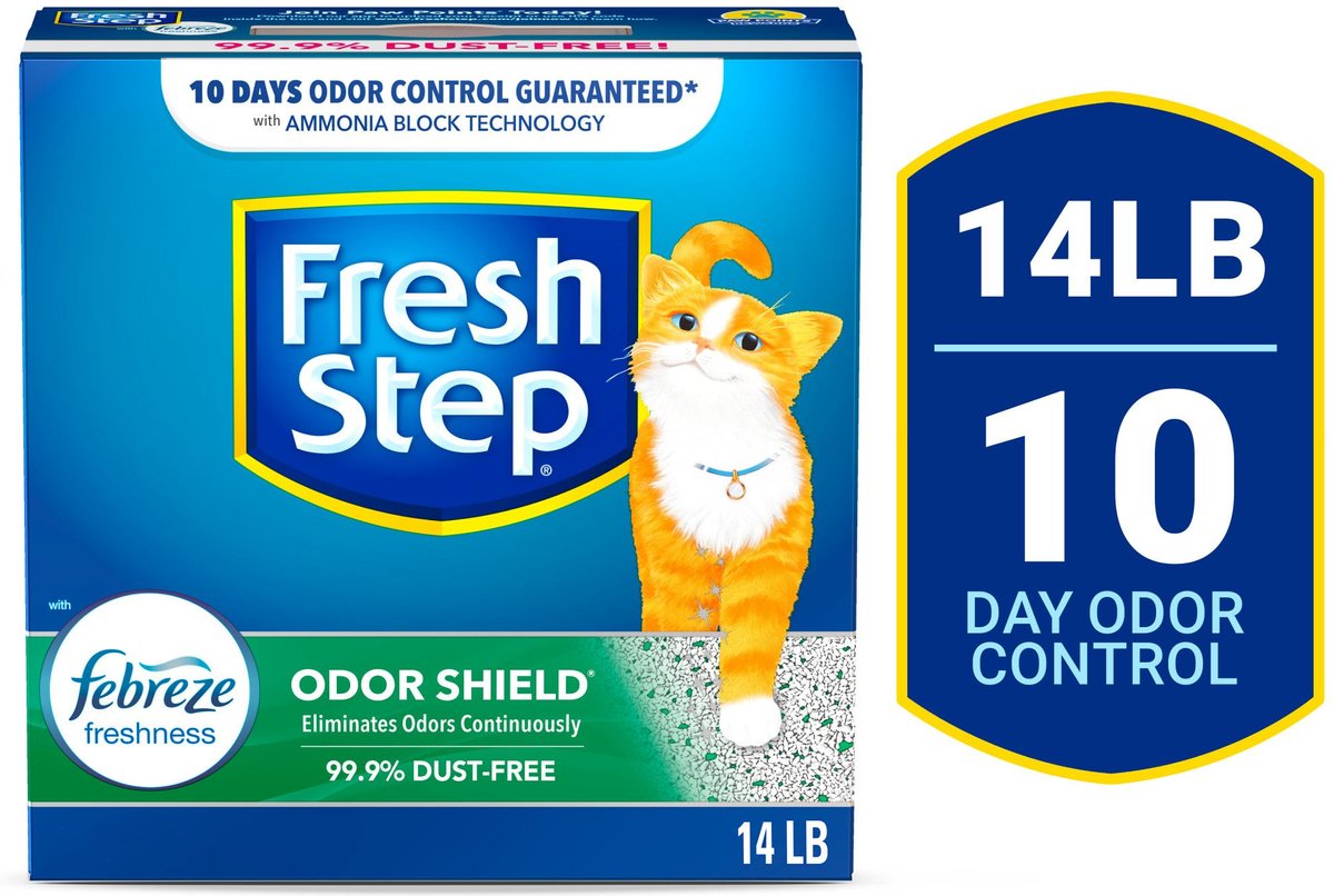 Fresh step 2025 clay cat litter