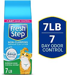 Fresh Step Premium Scented Non-Clumping Cat Litter, 7-lb bag