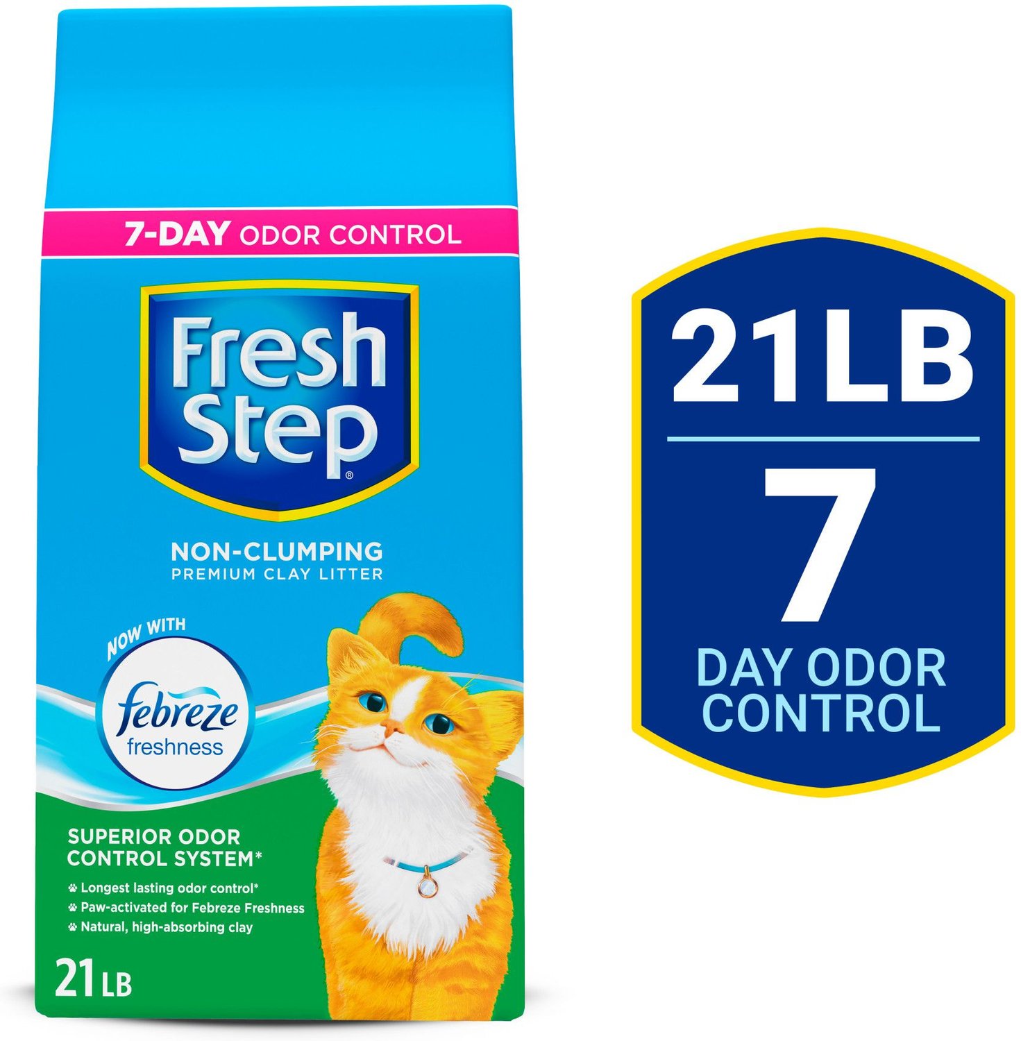 fresh step extreme non clumping cat litter