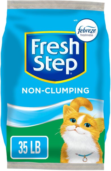 Fresh Step Premium Scented Non-Clumping Cat Litter, 35-lb bag slide 1 of 11