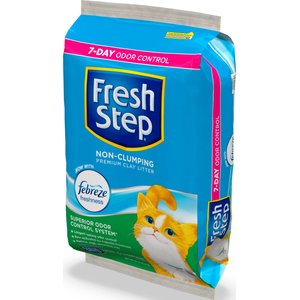 Fresh Step Premium Scented Non-Clumping Cat Litter, 35-lb bag