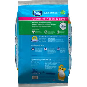 Fresh Step Premium Scented Non-Clumping Cat Litter, 35-lb bag