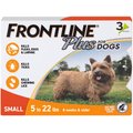 Frontline Plus Flea & Tick Spot Treatment for Small Dogs, 5-22 lbs, 3 Doses (3-mos. supply)