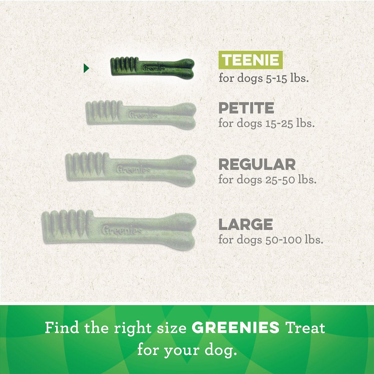 Greenies sales teenie 43