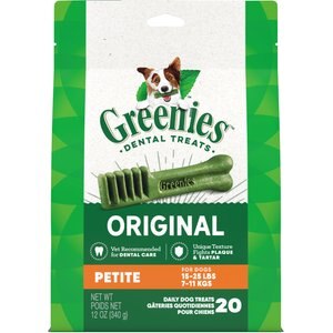Greenies Petite Dental Dog Treats, 20 count