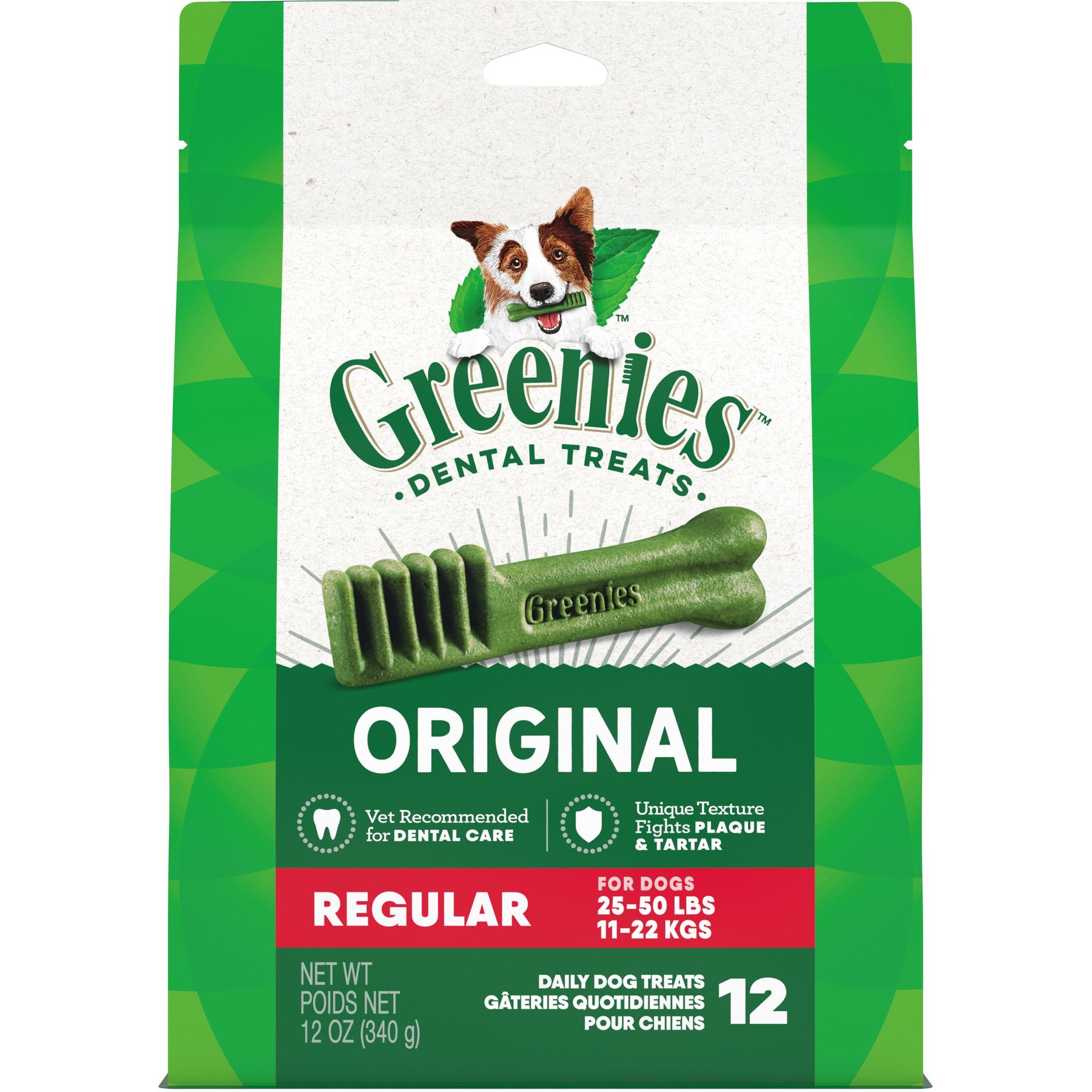 GREENIES Regular Original Chicken Flavor Dental Dog Treats 3 count Chewy