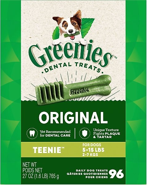 Greenies Teenie Dental Dog Treats, 96 count slide 1 of 9