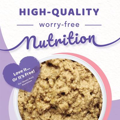 Show full view: Halo Salmon Adult Grain-Free Soft Pate in Broth Wet Cat Food, 3-oz can, case of 12 slide 9 of 11