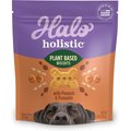 Halo Plant-Based Dog Treats with Peanuts & Pumpkin Vegan Dog Treat, 8-oz