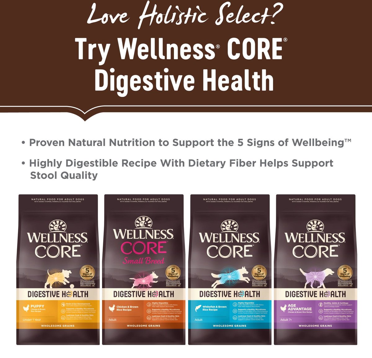 Holistic select 2024 puppy food