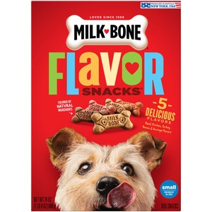 Milk-Bone Flavor Snacks Biscuit Small Dog Treats, 24-oz box