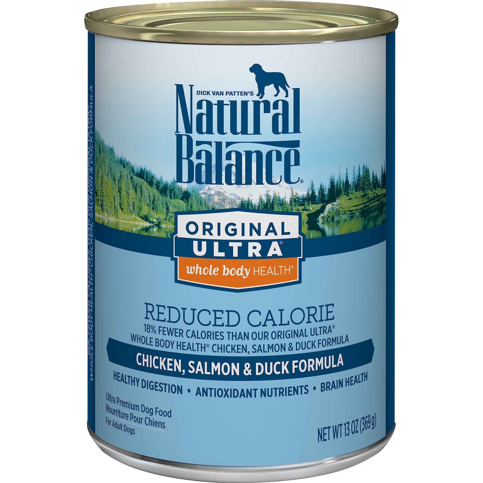 Natural Balance Original Ultra Premium Whole Body Health Chicken, Salmon and Duck Formula Canned Cat Food