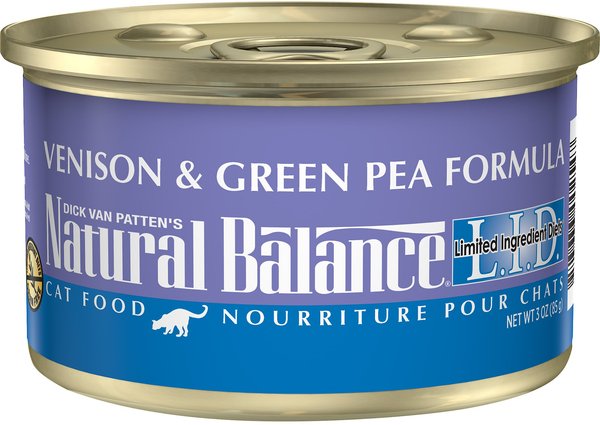 Natural balance venison cat food best sale