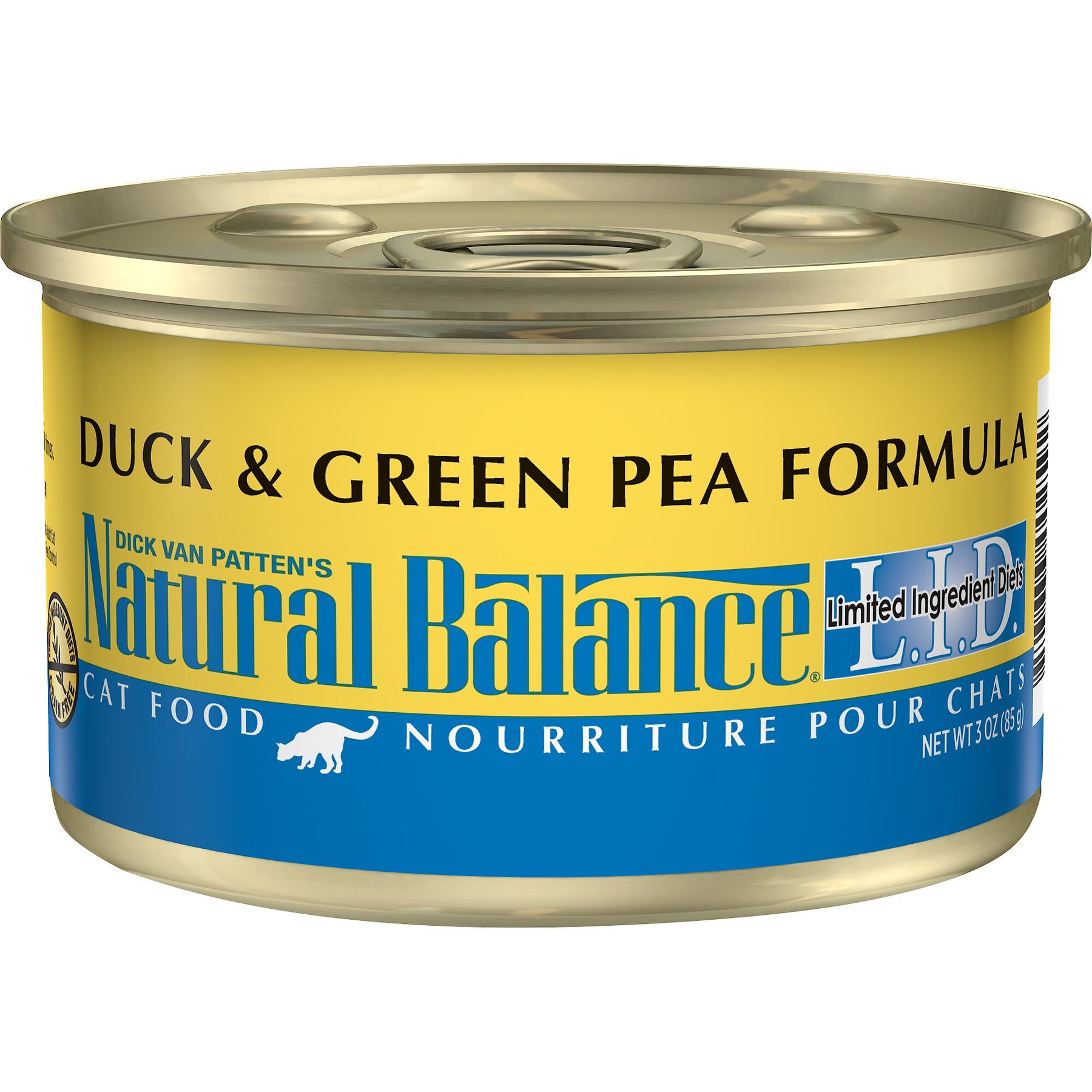 NATURAL BALANCE Limited Ingredient Reserve Duck Green Pea Recipe Wet Cat Food 5.5 oz can case of 24 Chewy