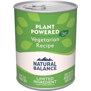 Natural Balance Vegetarian Formula Canned Dog Food, 13-oz, case of 12