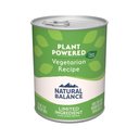 Natural Balance Vegetarian Formula Canned Dog Food, 13-oz, case of 12